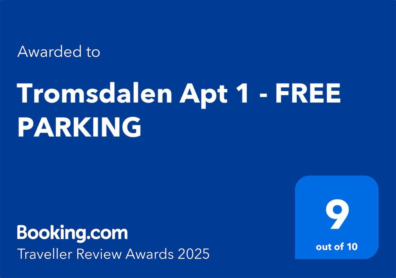 טרומסה Tromsdalen Apt 1 - Free Parking מראה חיצוני תמונה